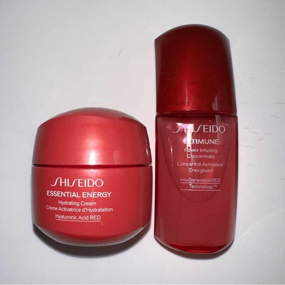 Shiseido concentrate & cream duo NWOB